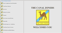 Desktop Screenshot of canalzoners.co.uk